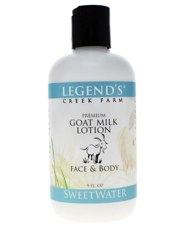 Legends Creek Farm Goat Milk Lotion Moisturizing Goat Milk Body Lotion for Body Hand Face 9 oz Body Moisturizer with She