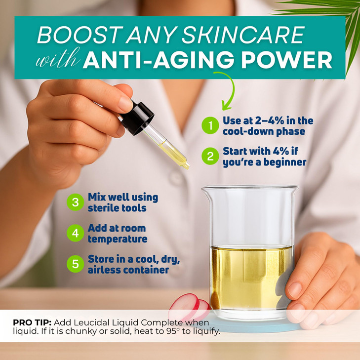 Skin Perfection Leucidal Liquid Complete Alternative Preservative for Lotion Making with Radish Root Liquid Coconut Extr