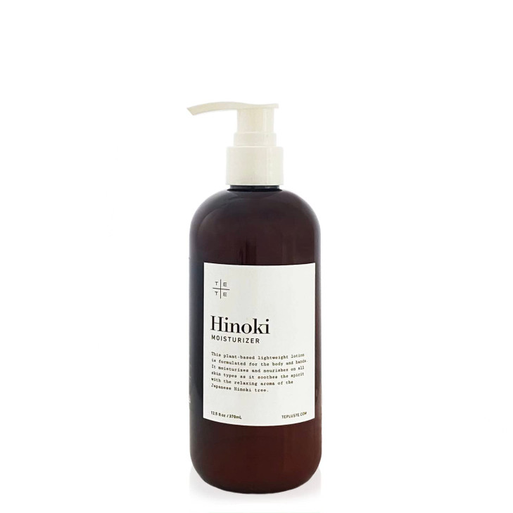 TE TE Hinoki Moisturizer with Pure Japanese Hinoki Essential Oil Lightweight Daily Lotion