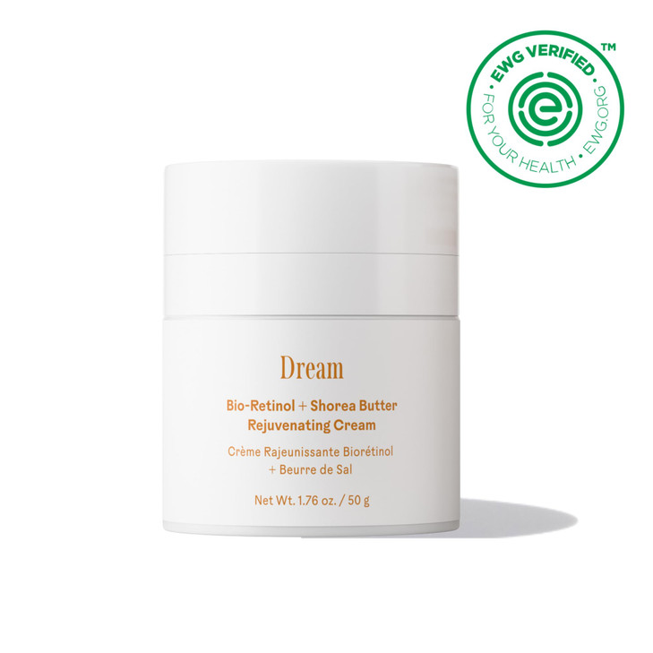 Three Ships Dream BioRetinol Shorea Butter Rejuvenating Cream Helps Even Skin Tone Hydrate Smooth CrueltyFree Vegan Para