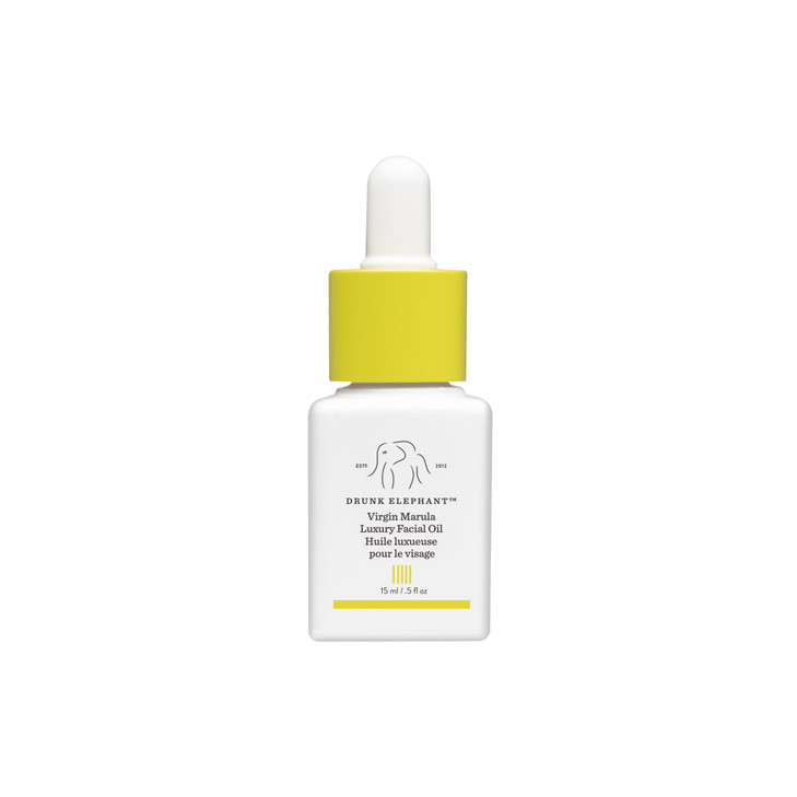 Drunk Elephant Virgin Marula Luxury Facial Oil 15 ml5 fl oz Face Oil Clean Clinical Skincare CrueltyFree DermatologistTe