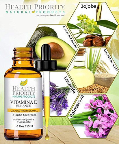 Aceite De Vitamina E Org Nico 100 Natural Para Rostro Y Piel Y Mejor Que En Capsulas 1500030000Iu Infundido Con Aceite D