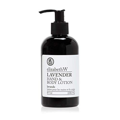 Elizabethw Lavender Hand Body Lotion 8 Oz