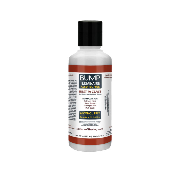 BREEJ Bump Terminator AlcoholFree Bumps Lotion Razor Bump Treatment for Men Women 4 Fluid Ounces