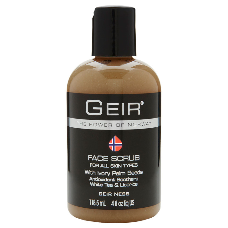 Geir Ness Face Scrub Exfoliates Skin Nourishing Facial Scrub for Clogged Pores