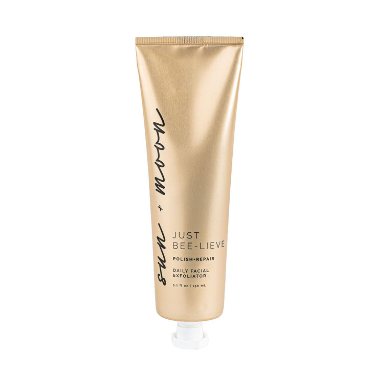 sun moon Daily Exfoliating Face Wash Scrub Polishing Facial Exfoliator Skin Repairing Antioxidant with Honey and Grapefr