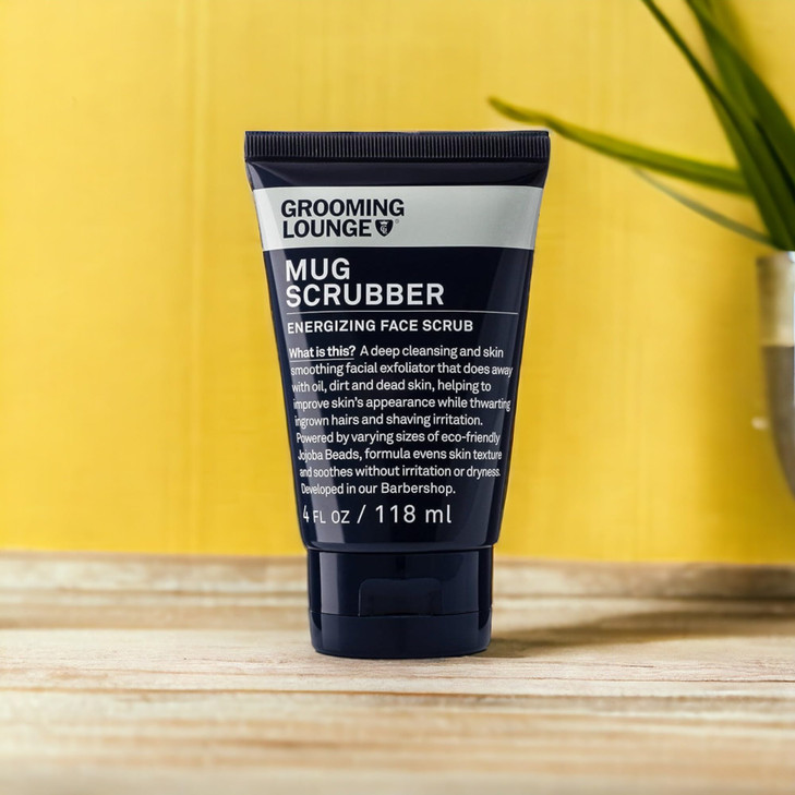 Grooming Lounge Mug Scrubber Face Scrub Provides Safe and Gentle Exfoliation Extracts Dug in Dirt and Oil Uproots Ingrow