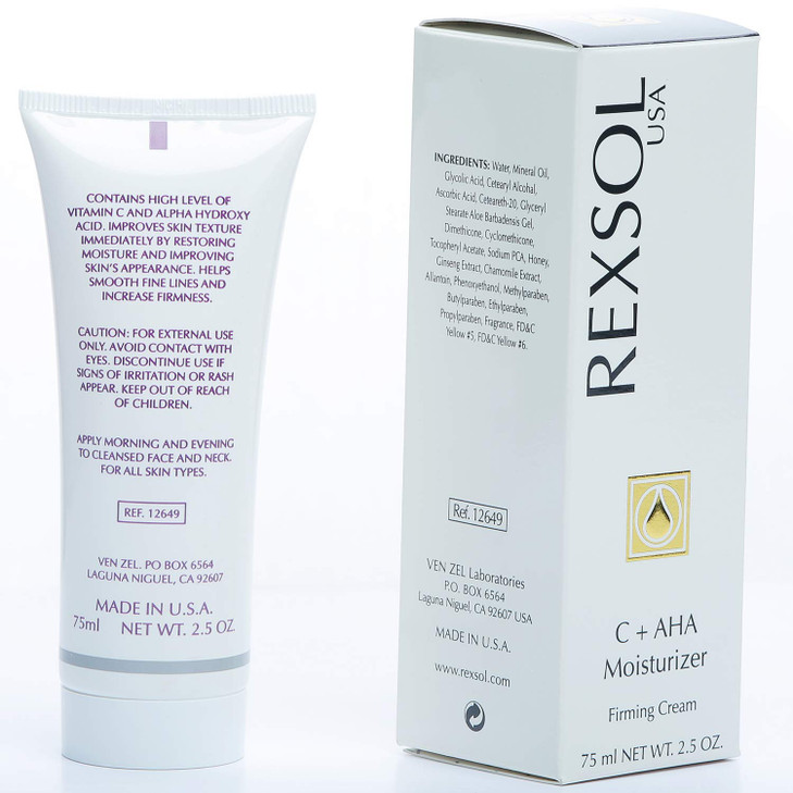 REXSOL C AHA Moisturizer Firming Cream 75 ml 25 fl oz