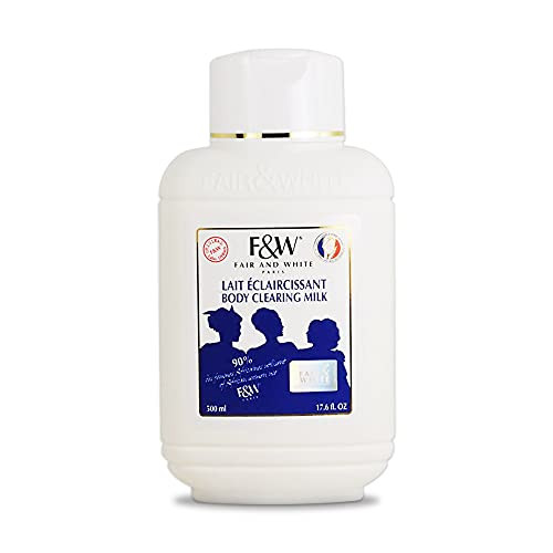 FW Original Body Clearing Milk 17 fl oz Dry Skin Moisturizer for Fair Skin Tones