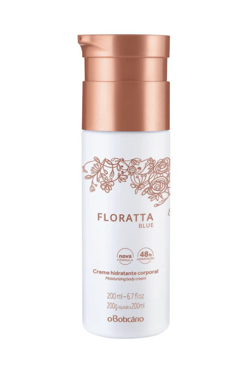 O BOTICARIO Floratta Blue Moisturizing Fragranced Lotion for Women 7 Ounce