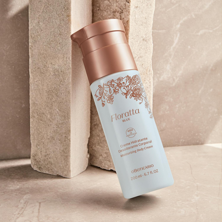 O BOTICARIO Floratta Blue Moisturizing Fragranced Lotion for Women 7 Ounce