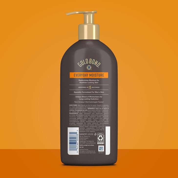 Gold Bond Ultimate Mens Essentials Hydrating Lotion 1450 oz Pack of 2