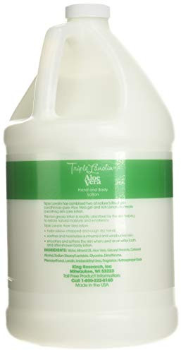 TRIPLE LANOLIN Aloe Vera Lotion1 Gallon