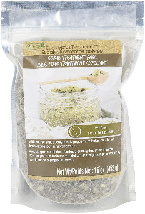 Life of the Party Scrub Base 16oz PrmintEucalyp