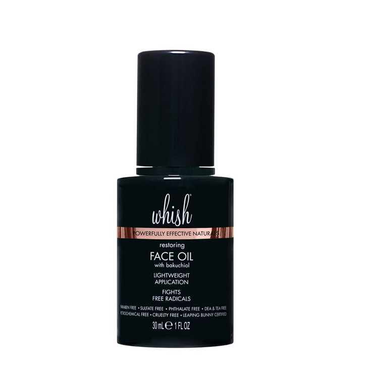 Whish Face Oil with Bakuchiol Body Face Moisturizer for Women Men Natural Retinol Alternative Skin Care After Shower Bod