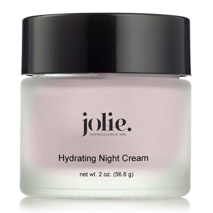 Jolie Hydrating Night Cream PM Facial Moisturizer 2 oz