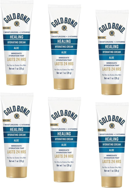 Gold Bond Ultimate Healing Skin Therapy Lotion Aloe Travel Size 1 Oz Pack of 6