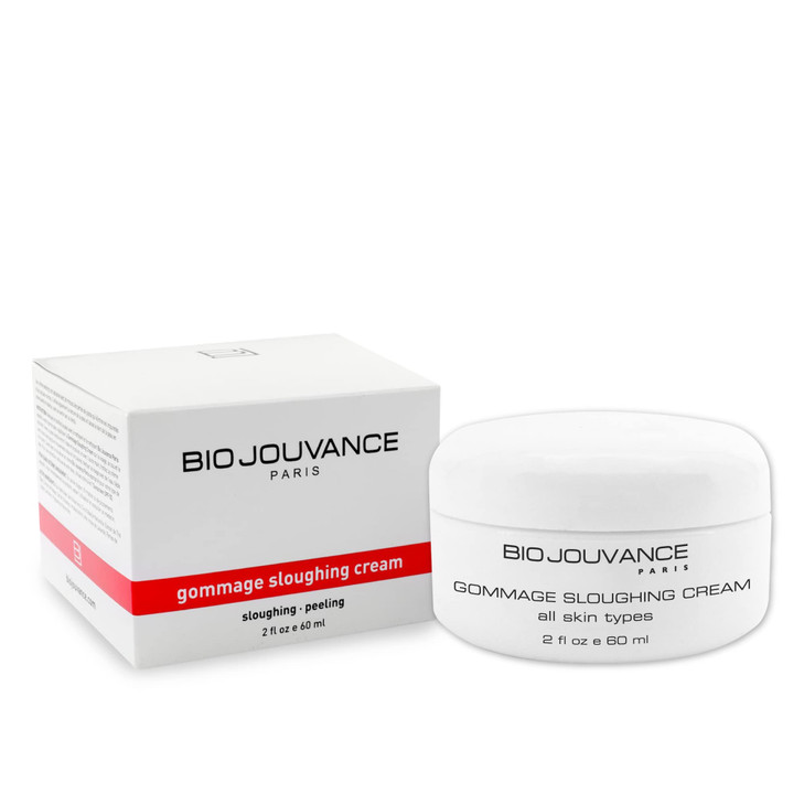 Bio Jouvance Gommage Sloughing Cream 2oz 60ml For NormalOilyAcneProne Skin Product Line Professional Exfoliating Face Wa