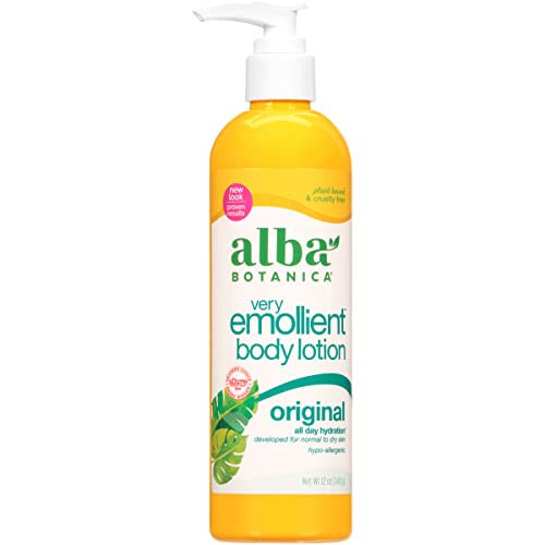 Alba Botanica Very Emollient Body Lotion Original 12 Oz