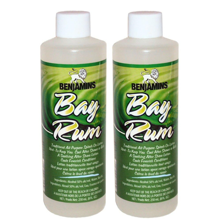 Benjamins Bay Rum 8oz Pack of 2