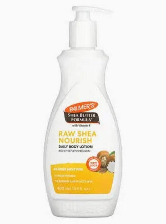 Palmers Shea Formula Raw Shea Body Lotion Pump 135 Fl Oz Pack of 2 Packaging May Vary