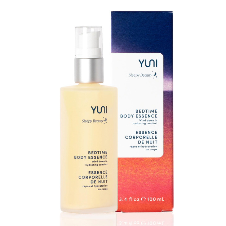 YUNI Beauty Hydrating Body Lotion 34 oz Bedtime Body Essence with Melatonin Chamomile Tranquil Aromatherapy Lotion for R