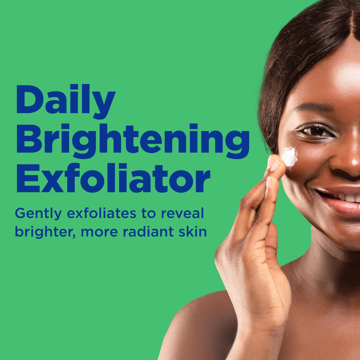 Differin Face Scrub Daily Brightening Exfoliator Improves Tone and Texture for Acne Prone Skin Green 6 Fl Oz Packaging M