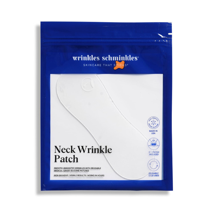 Wrinkles Schminkles Neck Wrinkle Patch Reusable Silicone Smoothing Pads Sensitively Formulated Wrinkle Patches Reduce Wr