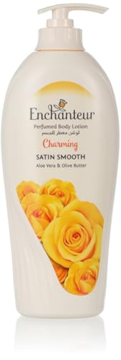 Enchanteur Perfumed Body Lotion With Alo Vera Olive Butter Charming 500 ML