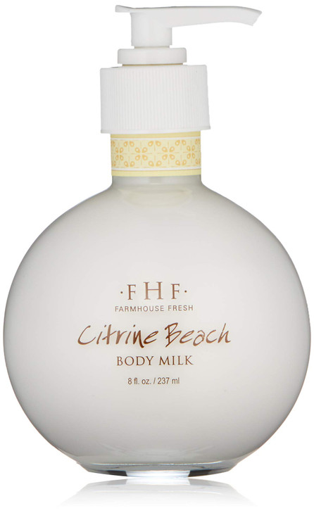 FarmHouse Fresh Citrine Beach Body Milk 8 Fl Oz