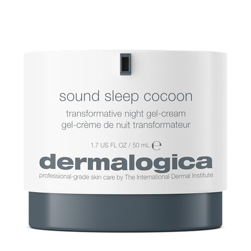 Dermalogica Sound Sleep Cocoon Night Cream Gel for Face Revitalizing Overnight Moisturizer with Essential Oils Promotes
