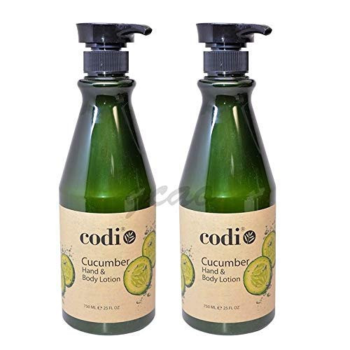 CODi Cucumber Hand Body Lotion 750ml 25floz Pack of 2
