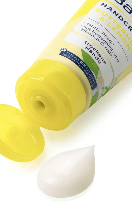 Hand Cream Buttermilk Lemon with Panthenol and Olive Oil 2 x 100 ml Germany