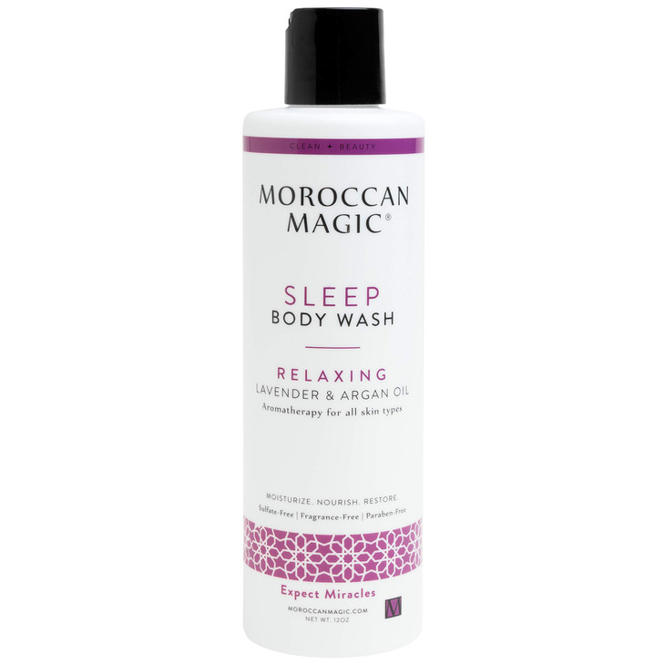 Moroccan Magic Sleep Body Wash Clean Beauty Sweet Lavender Vegan CrueltyFree