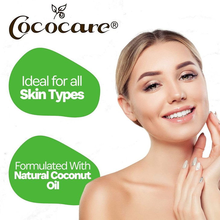 Cococare Coconut Moisturizing Oil 85 Fl Oz Formulated with Natural Coconut Oil Lightweight