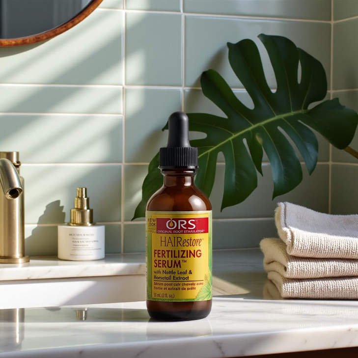 ORS HAIRestore Herbal Hair Serum Fertilizing Serum with Nettle Leaf and Horsetail Extract 20 oz