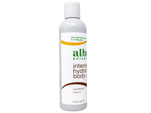 Alba Botanica Intense Hydration Body Oil with Kukui Nut and Vitamin E 85 FL OZ