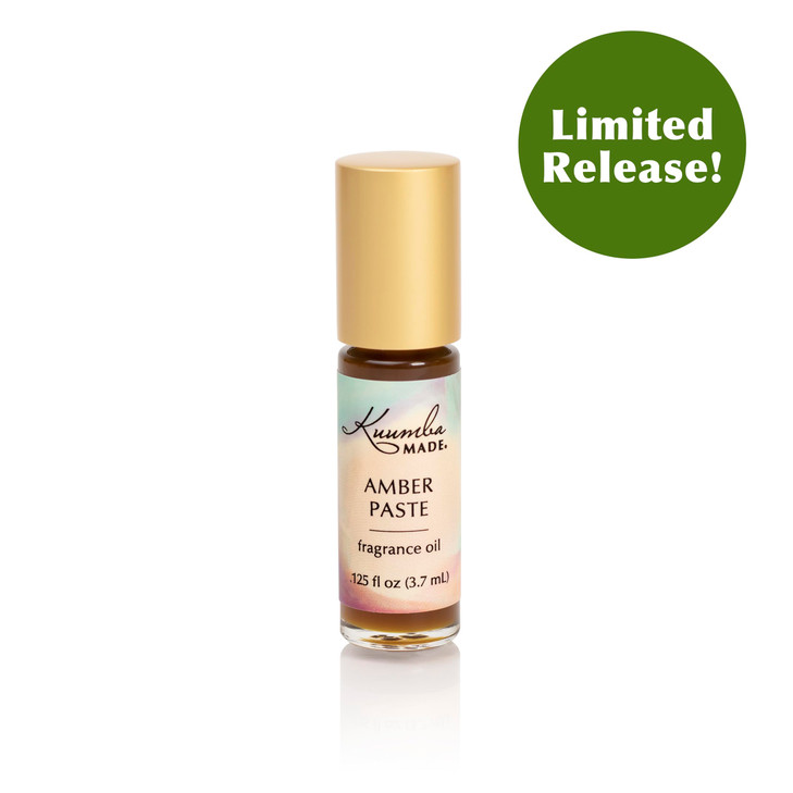 Kuumba Made Amber Paste Fragrance Oil LongLasting SmallBatch Perfume Roller Vegan AlcoholFree 125 Fl Oz