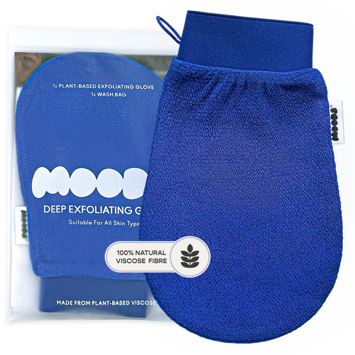Deep Exfoliating Glove Premium Body Exfoliator Glove for Smooth Skin Effective Kessa Glove Dead Skin Scrubber for Natura