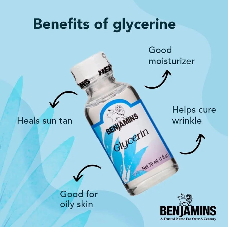 Benjamins Glycerin 30ml 1 Fl Oz
