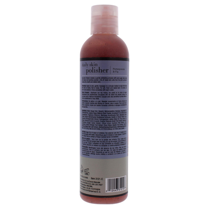 Cuccio Naturale Daily Skin Body Polisher Soothes And Softens Your Skin Gentle Exfoliation Process Lifts Dead Cells From