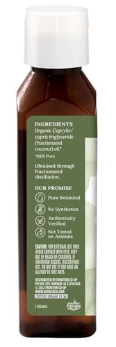 Aura Cacia Certified Organic Fractionated Coconut Oil 4 fl oz