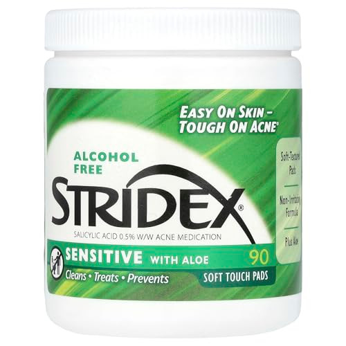 StriDex Daily Care Sensitive With Aloe Pads 90 Each