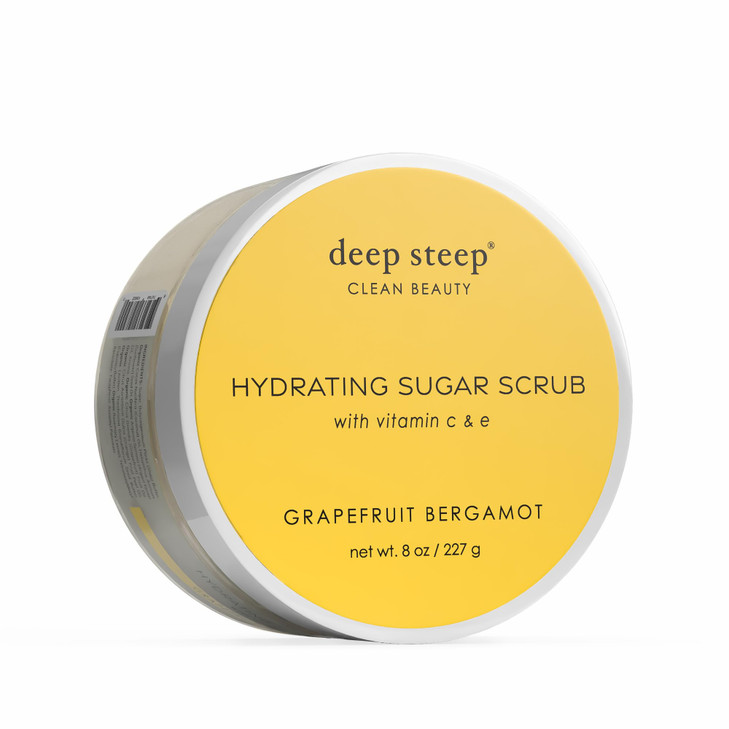 Deep Steep Sugar Scrub Grapefruit Bergamot 8 Ounce