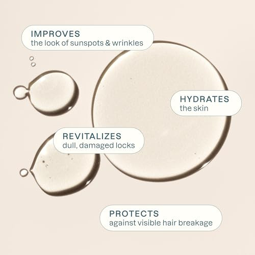 Cliganic Organic Argan Oil 100 Pure for Hair Face Skin Natural Cold Pressed Carrier Oil Imported from Morocco