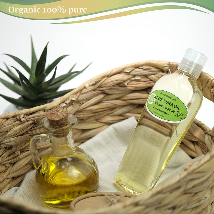 Dr Adorable 8 oz Aloe Vera Oil 100 Pure Natural Organic