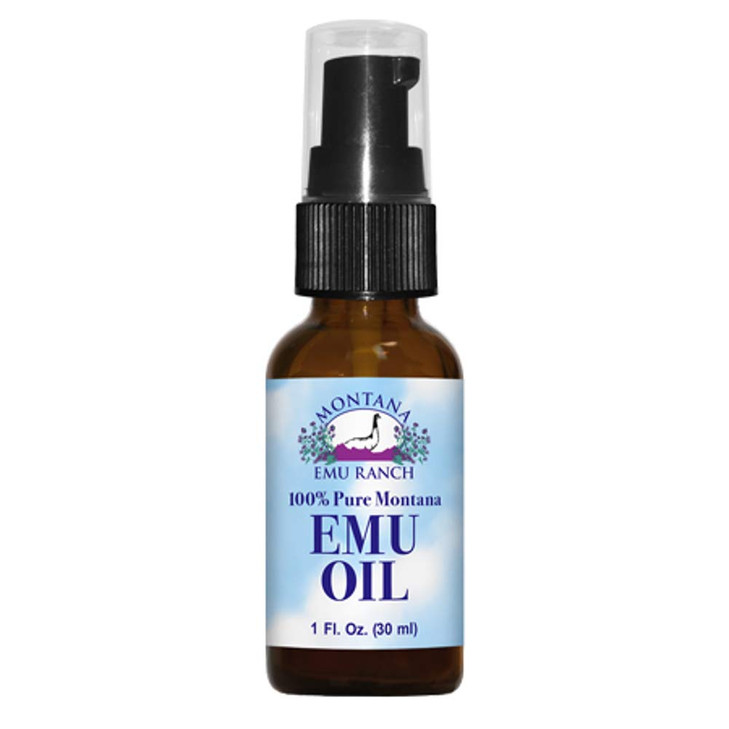 100 Pure Montana Emu Oil Montana Emu Ranch Co 1 oz Liquid