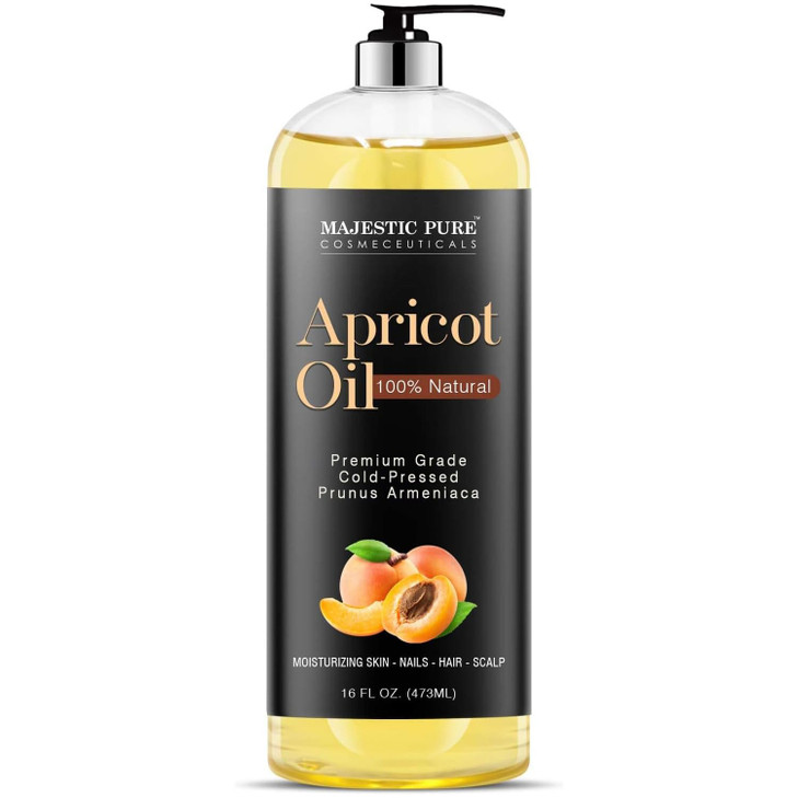 Majestic Pure Avocado Oil 100 Pure Natural Premium Grade ColdPressed HexaneFree Carrier Oil for Skin Hair and Body Moist