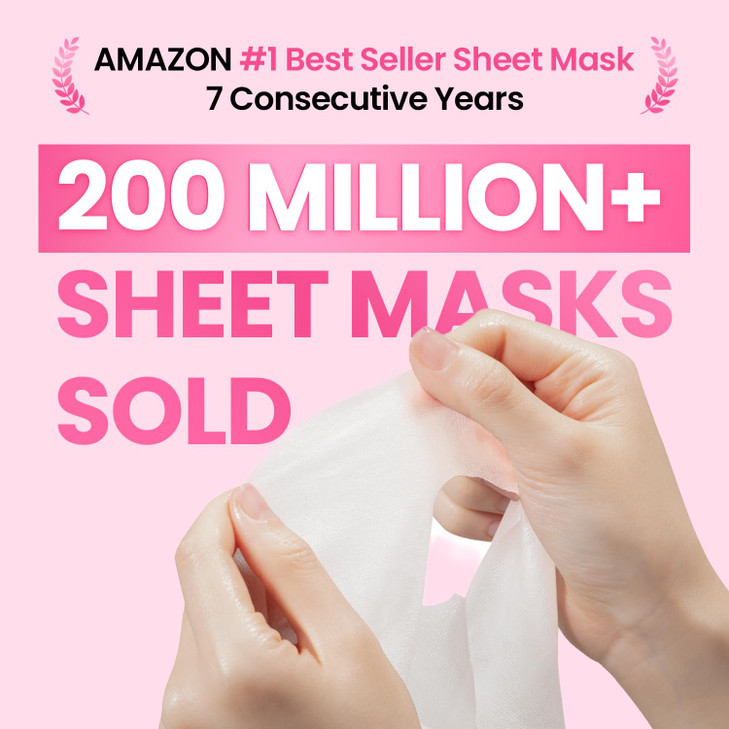 GLAM UP Korean Facial Sheet Mask 12 Combo Pack Hydrating Moisturizing Face Mask for Glass Skin Soothing Korean Skincare