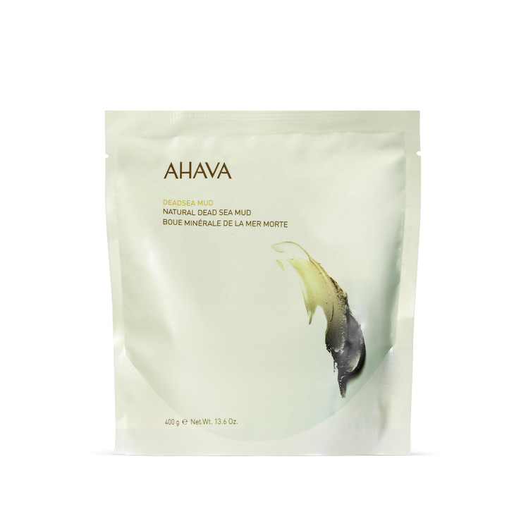 AHAVA Natural Dead Sea Mud for Body Exclusive Black Creamy Dead Sea Mud to Purifiy Soften Refine Skin Soothes Discomfort